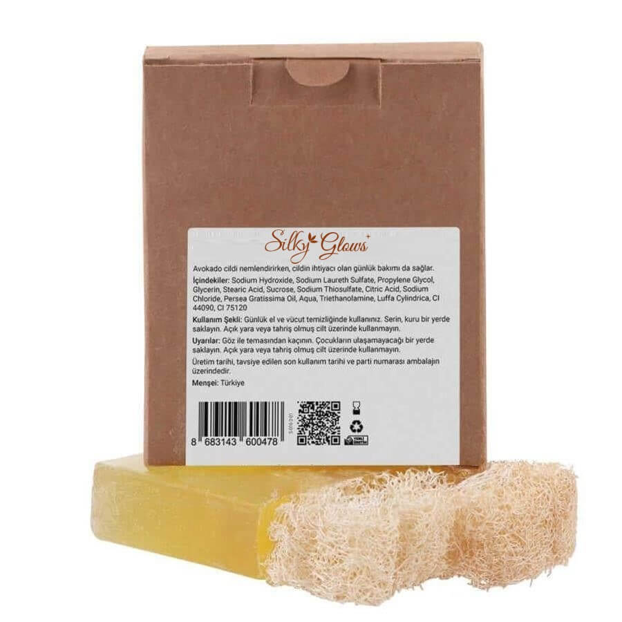Avocado Loofah Soap – Deeply Nourishing & Exfoliating | Silky Glows®