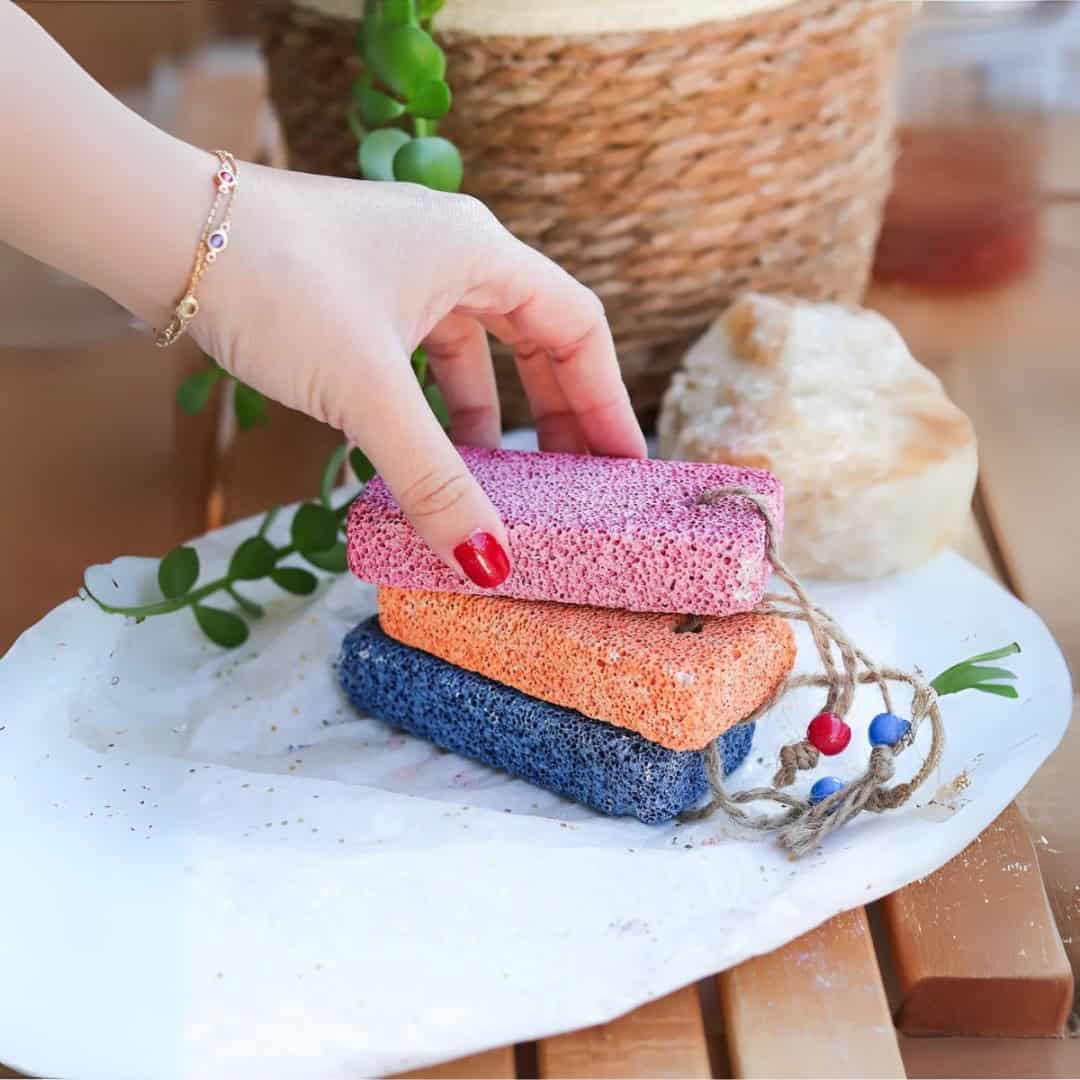 PumiceStone™ 3-Pack – Natural Foot & Callus Remover Set for Silky Smooth Heels