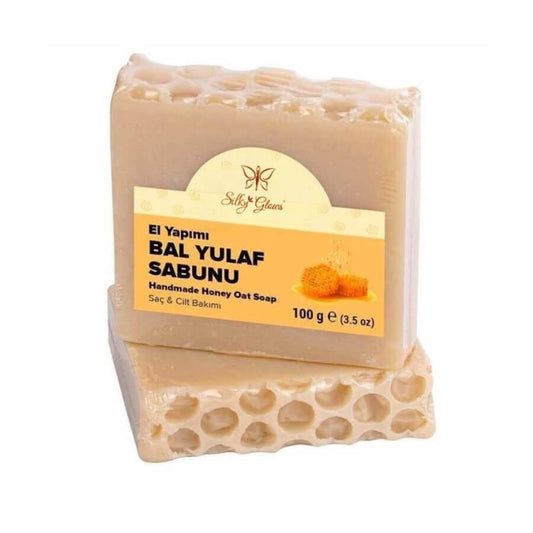 Honey-Oat Soap – Nourishing, Exfoliating & Naturally Soft Skin | Silky Glows®