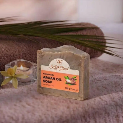 Argan Artisan Soap – Nourish, Protect & Rejuvenate | Silky Glows®