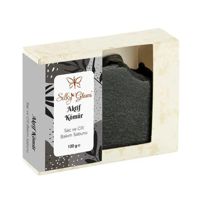 Charcoal Soap – Deep Cleansing & Purifying for Smooth, Clear Skin | Silky Glows®