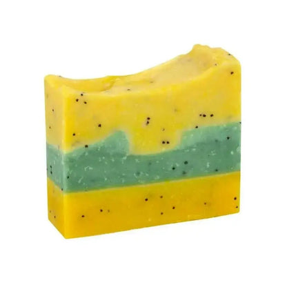 Lemon-Eucalyptus-Poppy Seed Soap – Gentle Exfoliation & Energizing Skincare | Silky Glows®