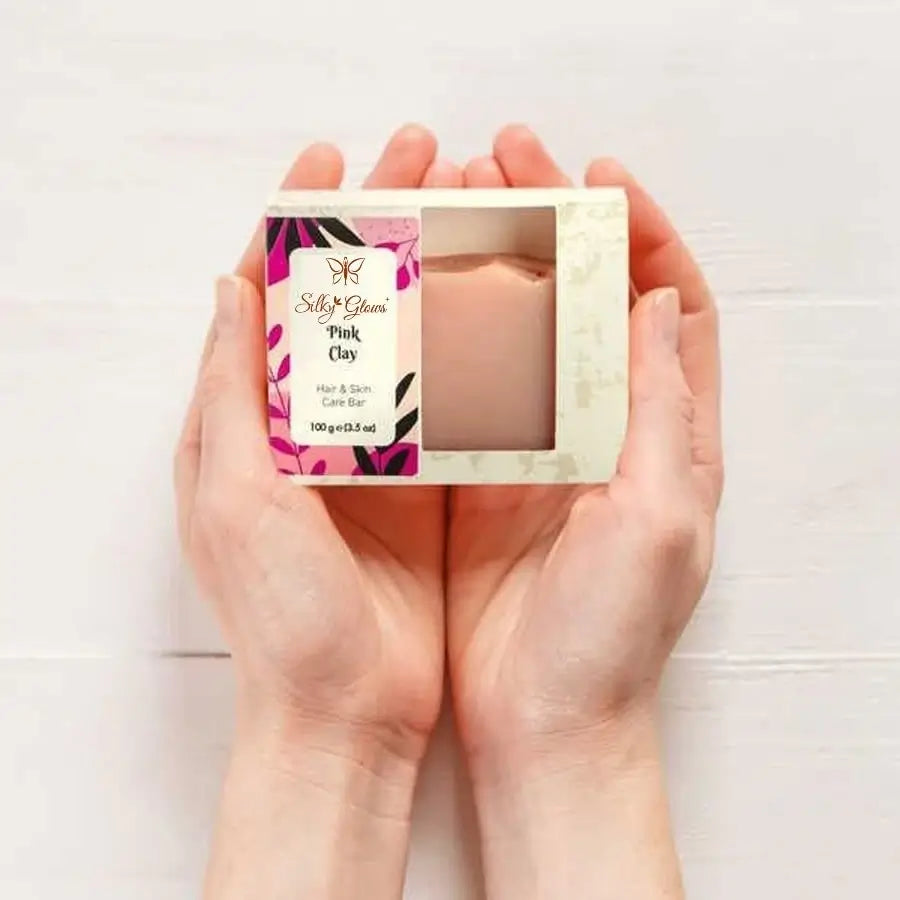 Pink Clay Soap – Gentle Cleansing & Nourishing for Sensitive Skin | Silky Glows®
