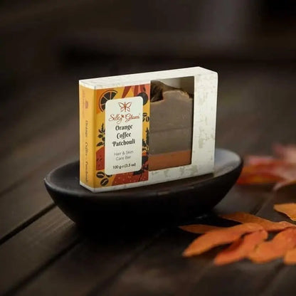 Orange-Coffee-Patchouli Soap – Anti-Cellulite & Skin Smoothing | Silky Glows®