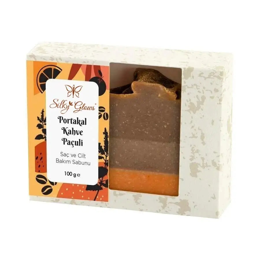 Orange-Coffee-Patchouli Soap – Anti-Cellulite & Skin Smoothing | Silky Glows®