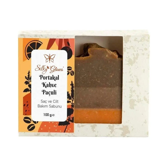 Orange-Coffee-Patchouli Soap – Anti-Cellulite & Skin Smoothing | Silky Glows®