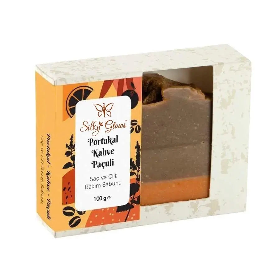 Orange-Coffee-Patchouli Soap – Anti-Cellulite & Skin Smoothing | Silky Glows®