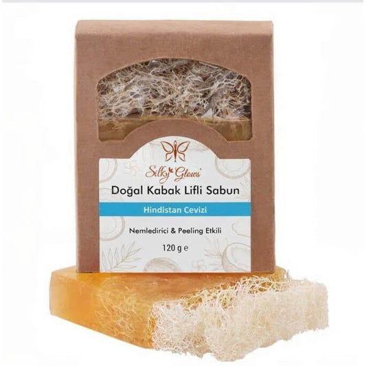 Coconut Loofah Soap – Refreshing & Exfoliating Bath Experience | Silky Glows®