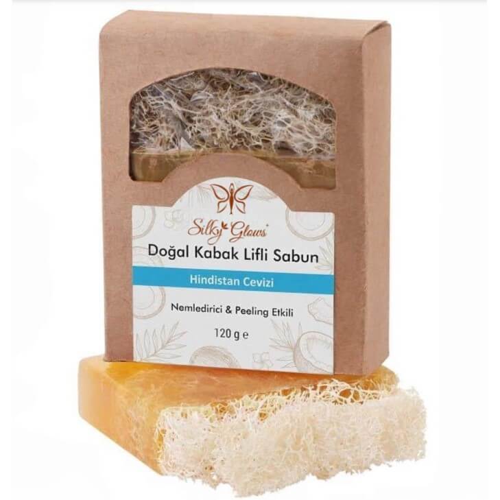 Coconut Loofah Soap – Refreshing & Exfoliating Bath Experience | Silky Glows®