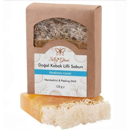 Coconut Loofah Soap – Refreshing & Exfoliating Bath Experience | Silky Glows®