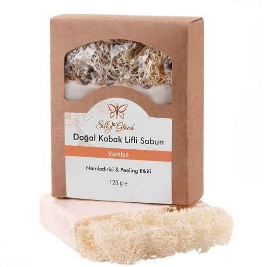 Silky Glows Vanilla Loofah Soap – Spa-Like Luxury & Gentle Exfoliation | Silky Glows®