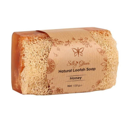 Natural Honey Loofah Soap – Moisturizing & Nourishing | Silky Glows®