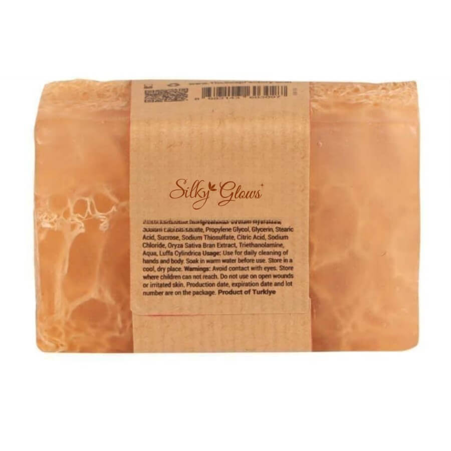 Natural Honey Loofah Soap – Moisturizing & Nourishing | Silky Glows®