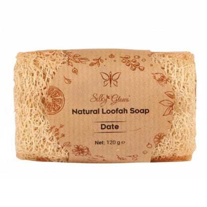 Natural Date Loofah Soap – Nourishing & Radiance-Boosting | Silky Glows®