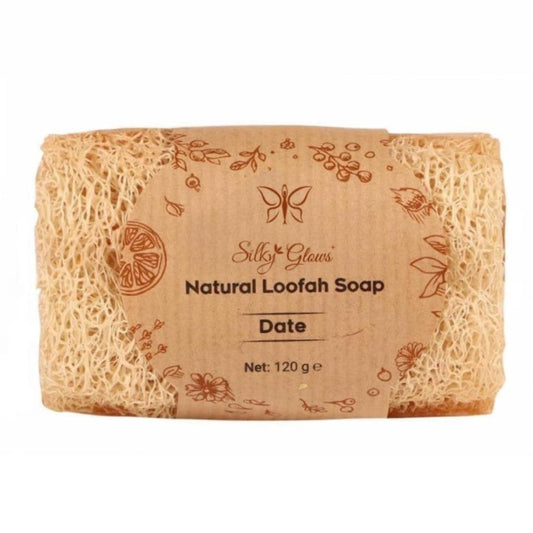 Natural Date Loofah Soap – Nourishing & Radiance-Boosting | Silky Glows®