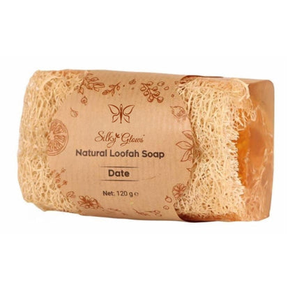 Natural Date Loofah Soap – Nourishing & Radiance-Boosting | Silky Glows®
