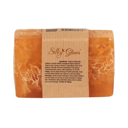 Natural Clotted Cream Loofah Soap – Nourishing & Silky Smooth | Silky Glows®