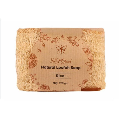 HoneyMilkLoof™ Donkey Milk & Honey Soap with Natural Loofah – Nourish, Smooth & Exfoliate | Handmade & Cold Processed – Silky Glows (Kopya)