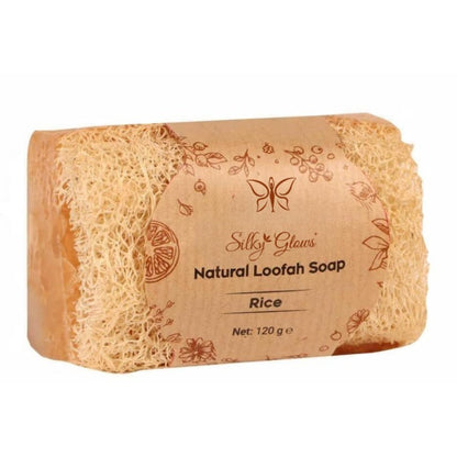 HoneyMilkLoof™ Donkey Milk & Honey Soap with Natural Loofah – Nourish, Smooth & Exfoliate | Handmade & Cold Processed – Silky Glows (Kopya)