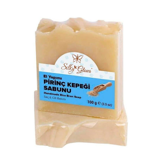 Rice Bran Soap – Natural Brightening & Nourishing Care | Silky Glows®