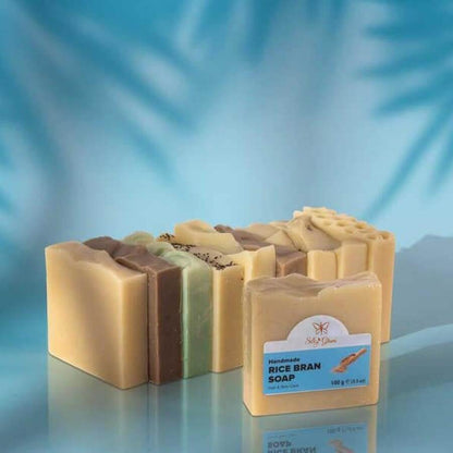 Rice Bran Soap – Natural Brightening & Nourishing Care | Silky Glows®
